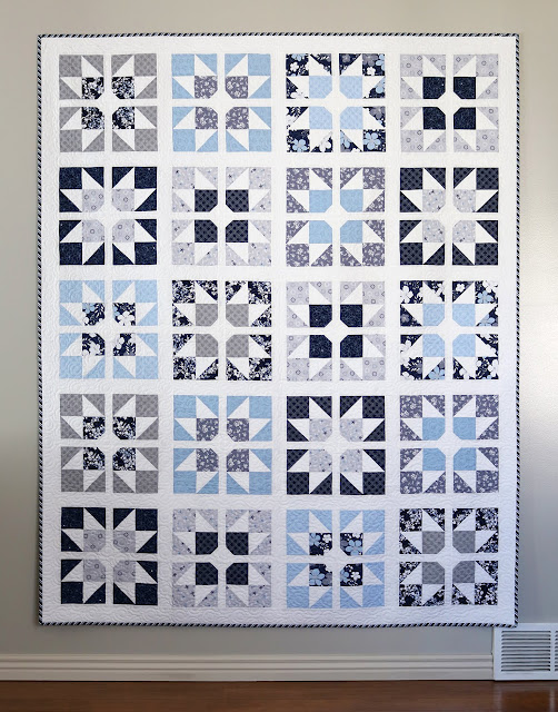 Split Stars quilt pattern by Andy of A Bright Corner