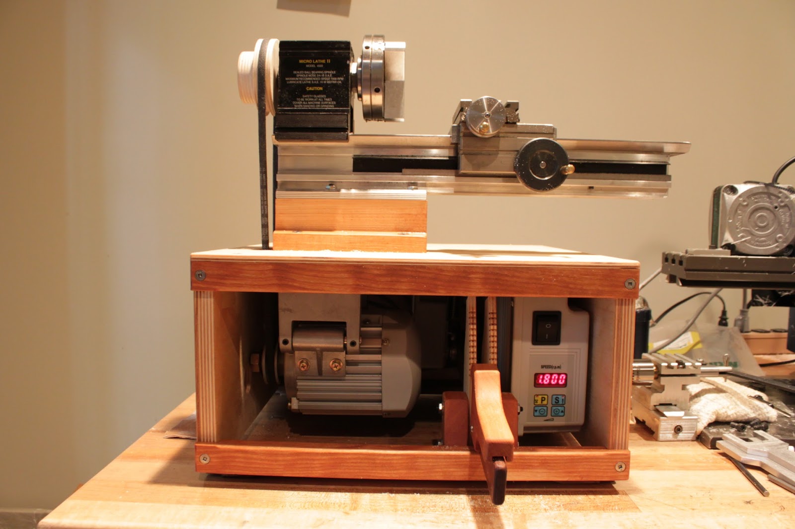 aerialcopper Taig Lathe Box and Motor