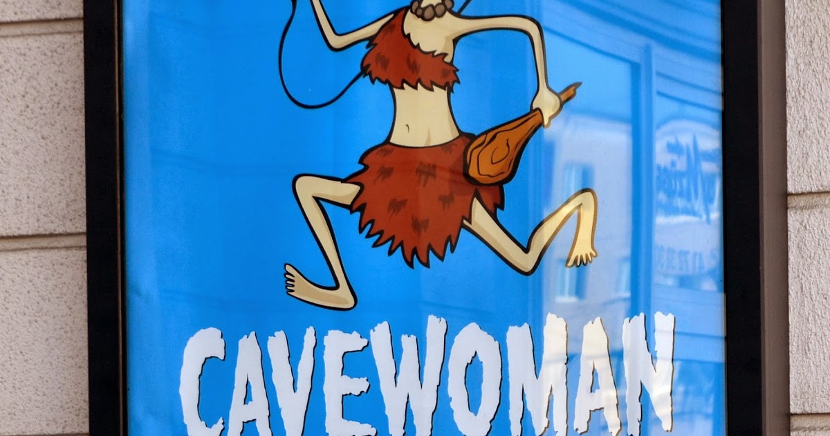 Tofu Photography: Poster for the film Cavewoman in Berlin, Germany
