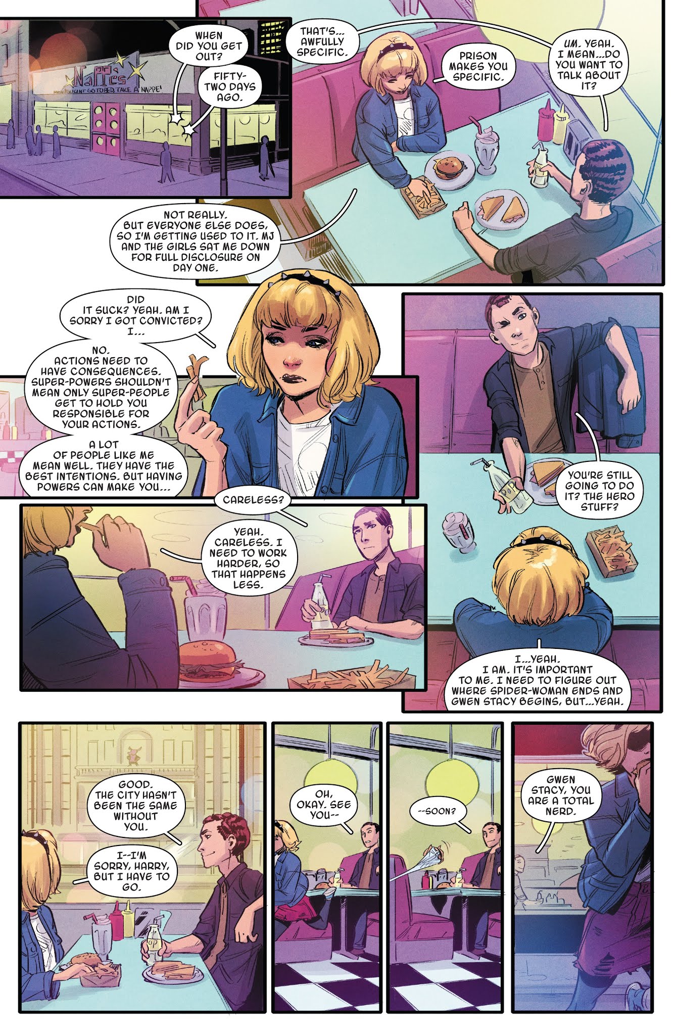 Read online Spider-Gwen: Ghost-Spider comic -  Issue #1 - 9