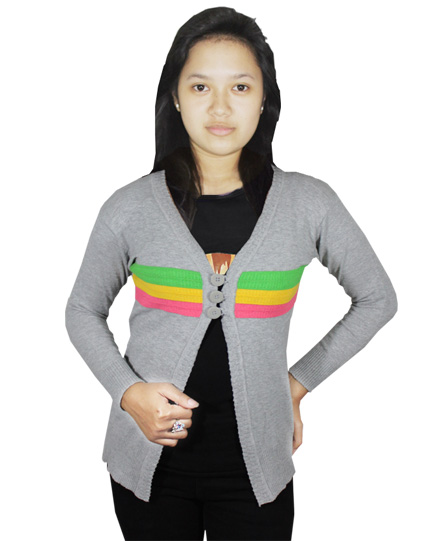 Sweater Cewek Bandung - Long Sweater Jacket