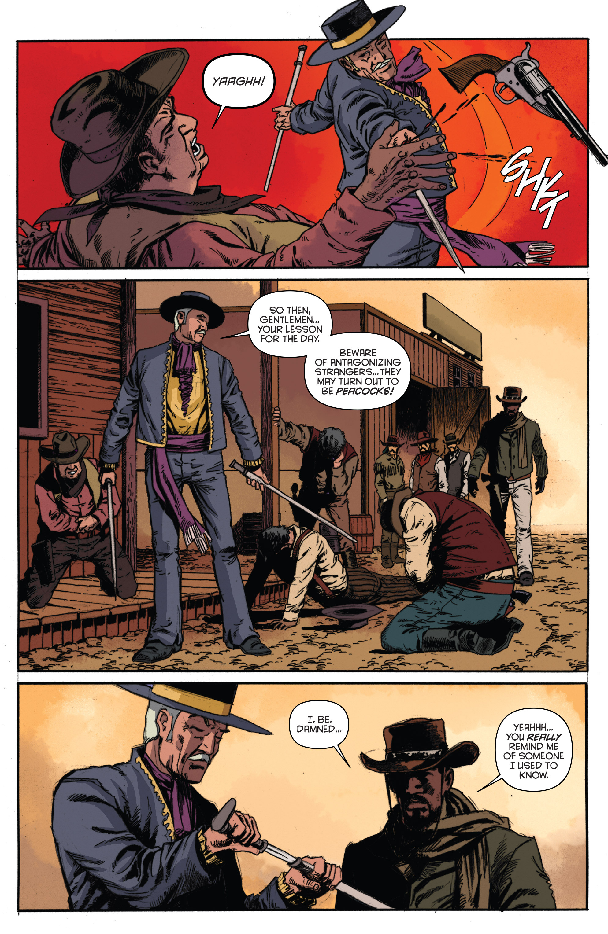 Read online Django/Zorro comic -  Issue #1 - 23