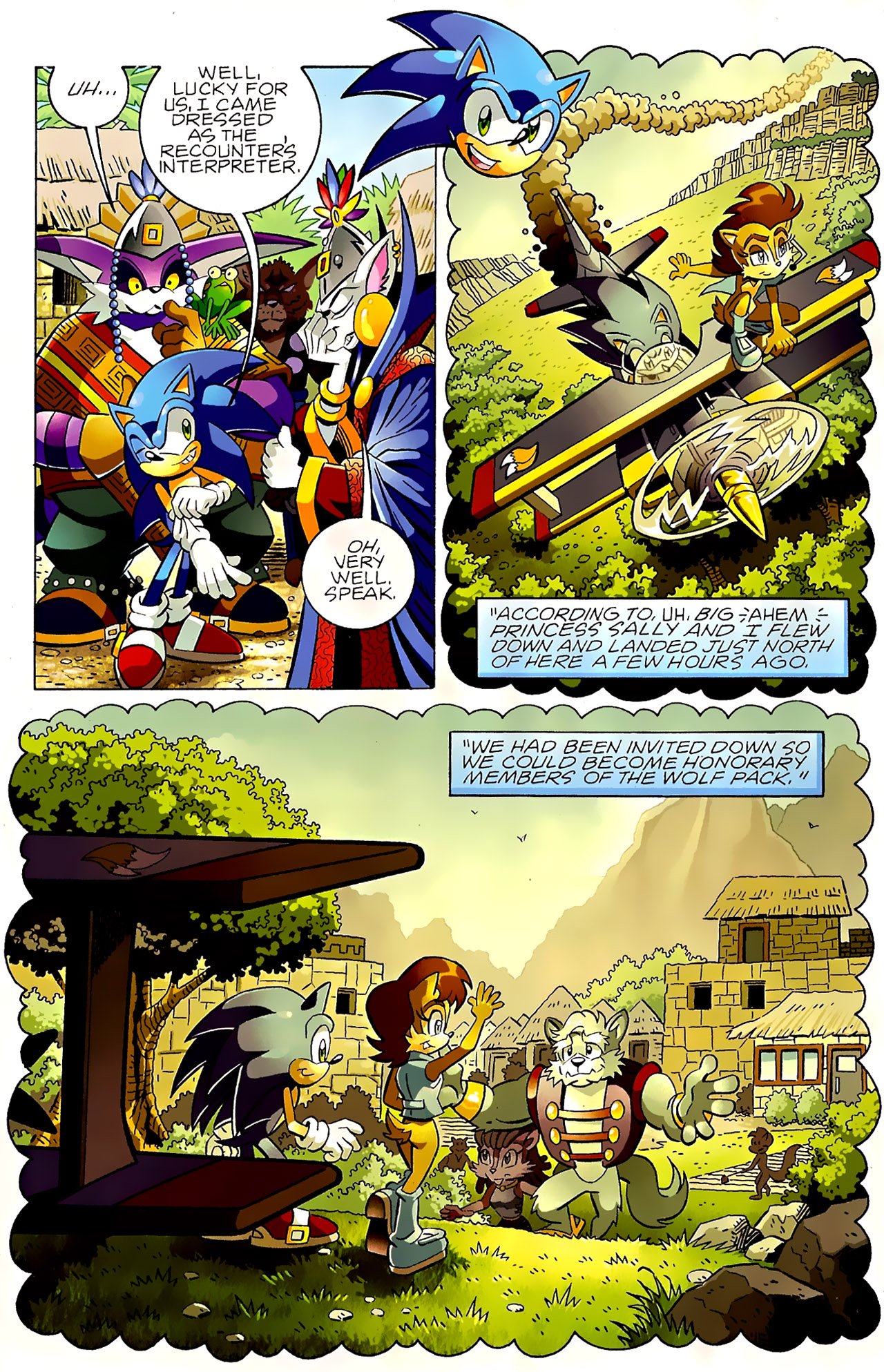 Read online Sonic The Hedgehog comic -  Issue #213 - 5