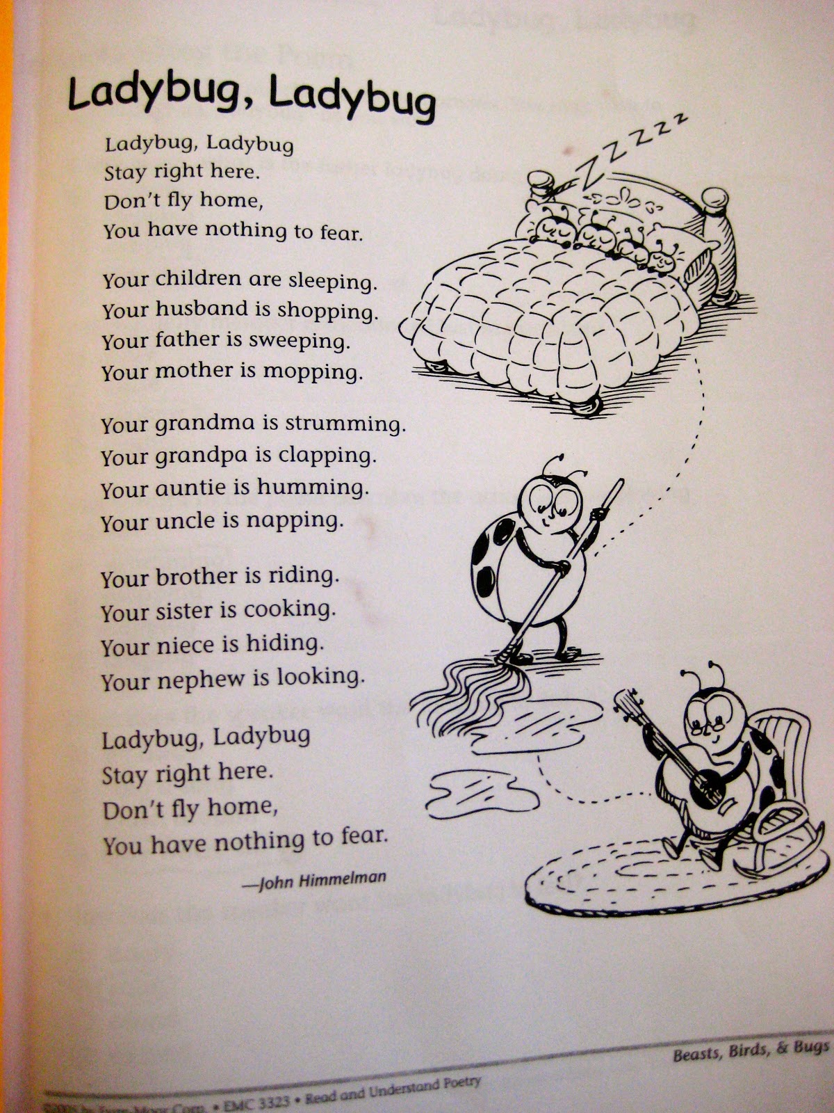 Ms. Liebel's Classroom: Poetry Unit: Ladybug, Ladybug