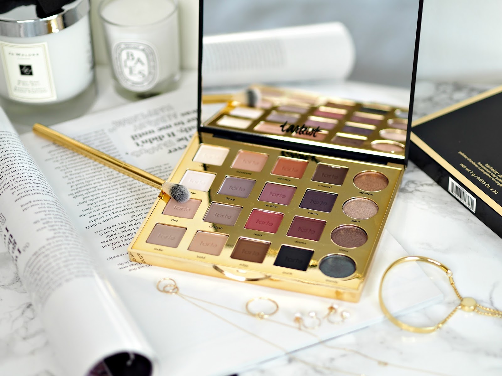 Tarte Pro Amazonian Clay Eyeshadow Palette Review & Swatches
