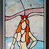 Vitray, vitray pano, vitray separatör, vitray sanatı- Tiffany vitray yelkenli ve deniz kızı; müşteriye özel imalat