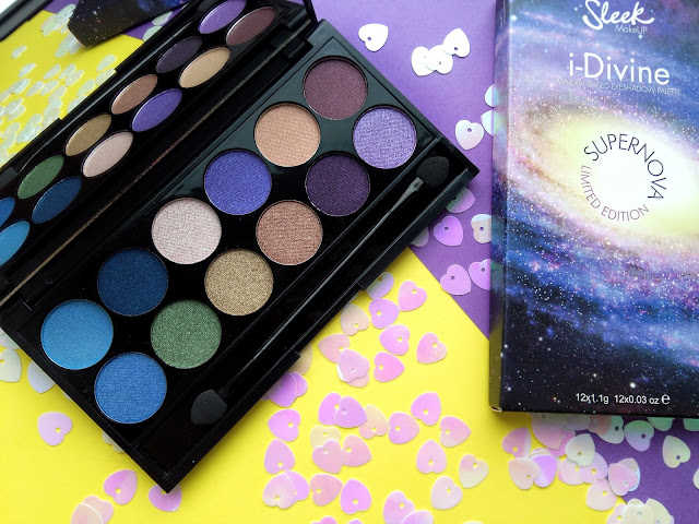 тени слик макияж supernova