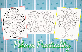 Palmer Practicality: Spring Do a Dot Printables