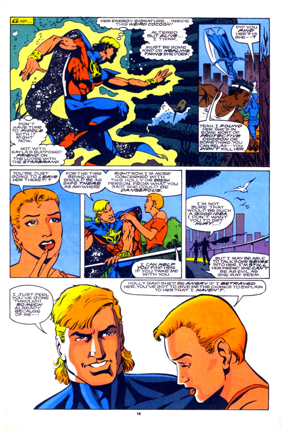 Read online Quasar comic -  Issue #50 - 11