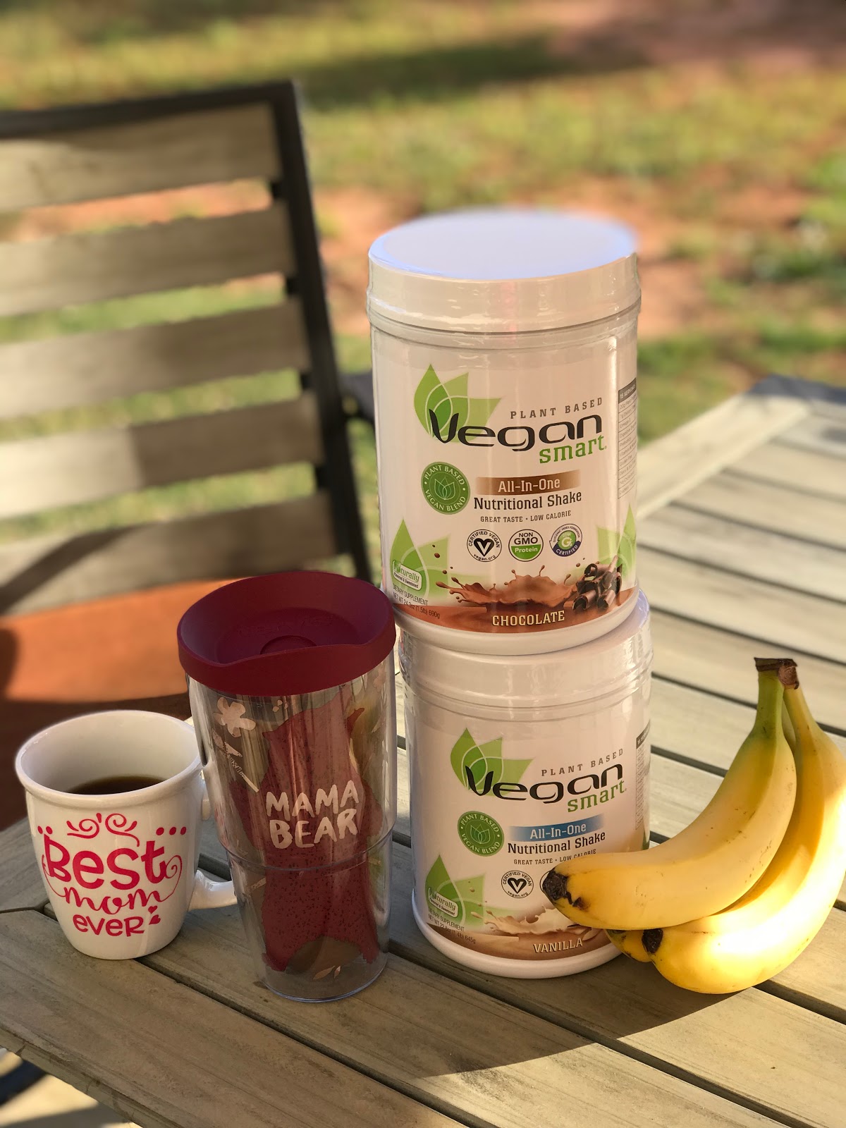 Vegan Coffee Protein Shake for the Mom on the Go Nanny to Mommy