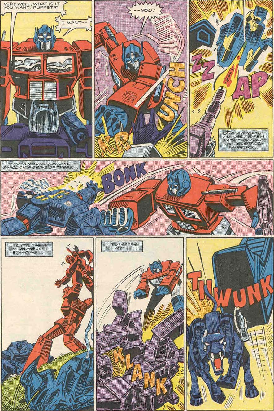 Read online The Transformers (1984) comic -  Issue #12 - 18