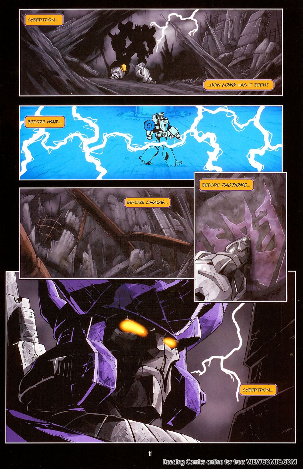 Transformers Spotlight Galvatron 2007 Read Transformers Spotlight