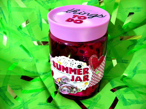 Summer Activities Jar - Things To Do - by Desi (Italian Scrapaholic Gal)