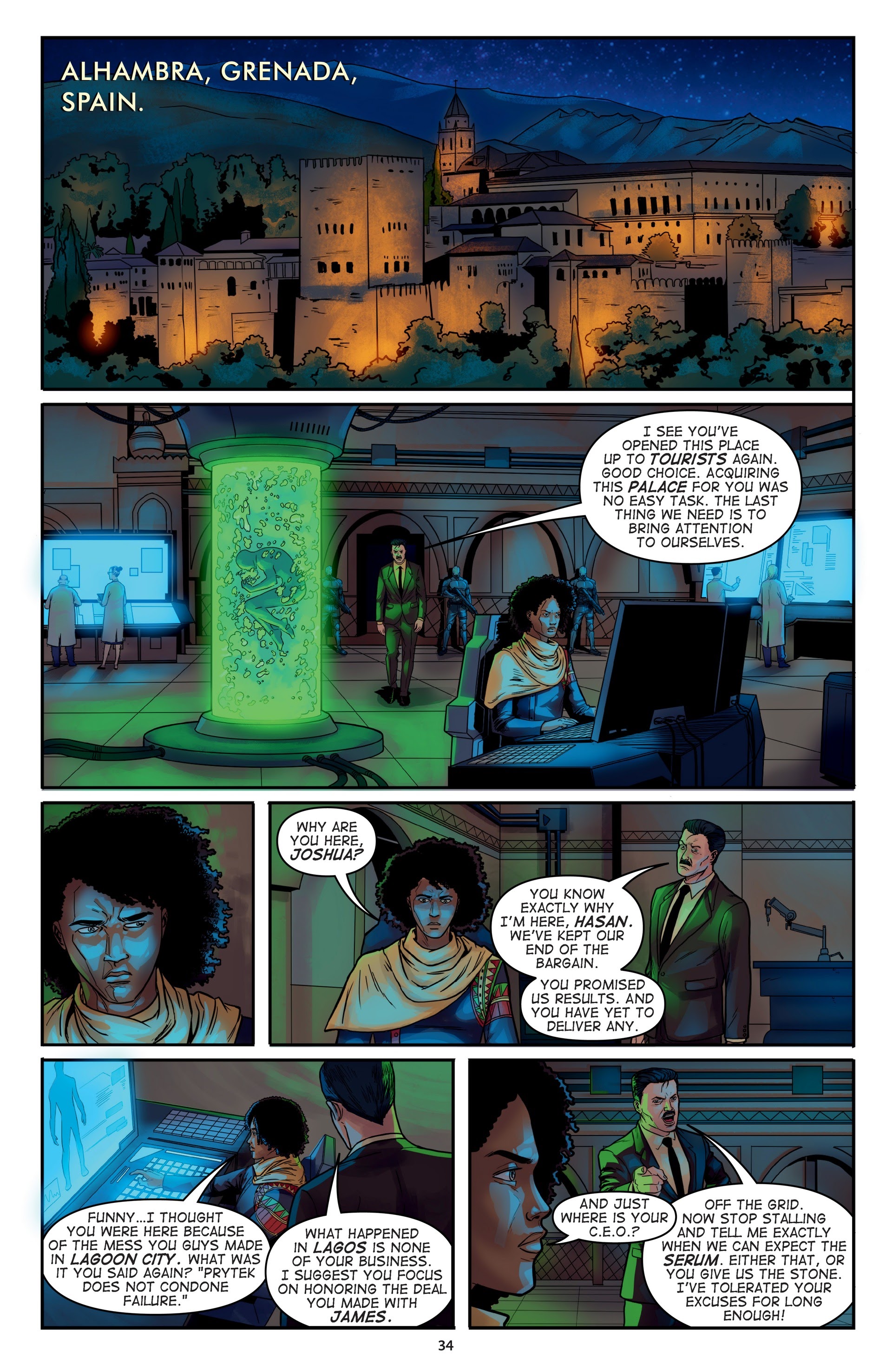 Read online Malika: Warrior Queen comic -  Issue # TPB 2 (Part 1) - 36