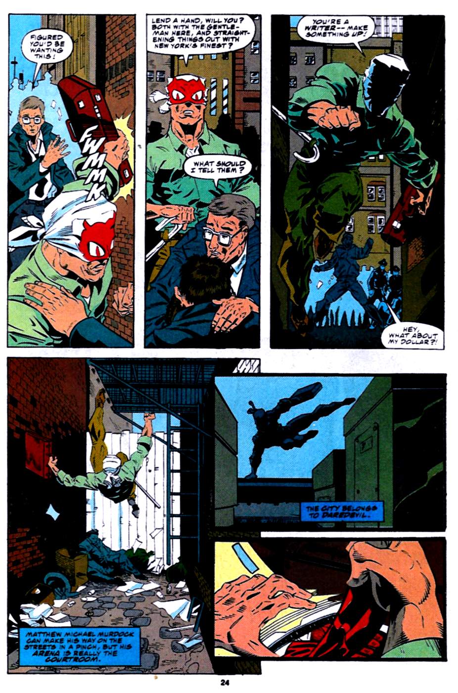 Read online Daredevil (1964) comic -  Issue #314 - 18