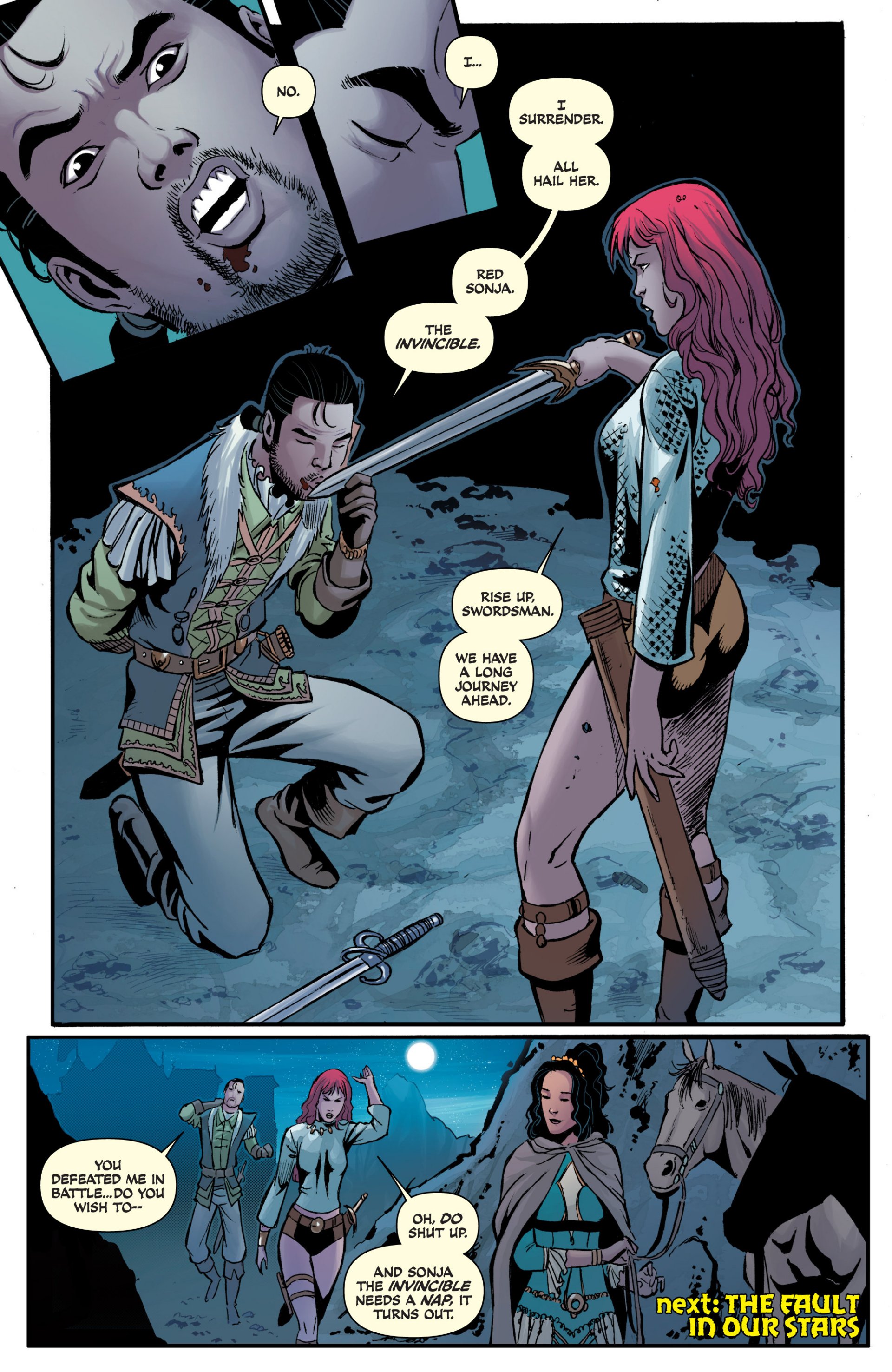 Read online Red Sonja (2013) comic -  Issue #10 - 25