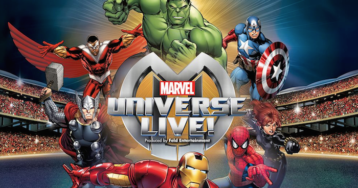 Create With Mom: Win 4 Tickets to Marvel Universe Live