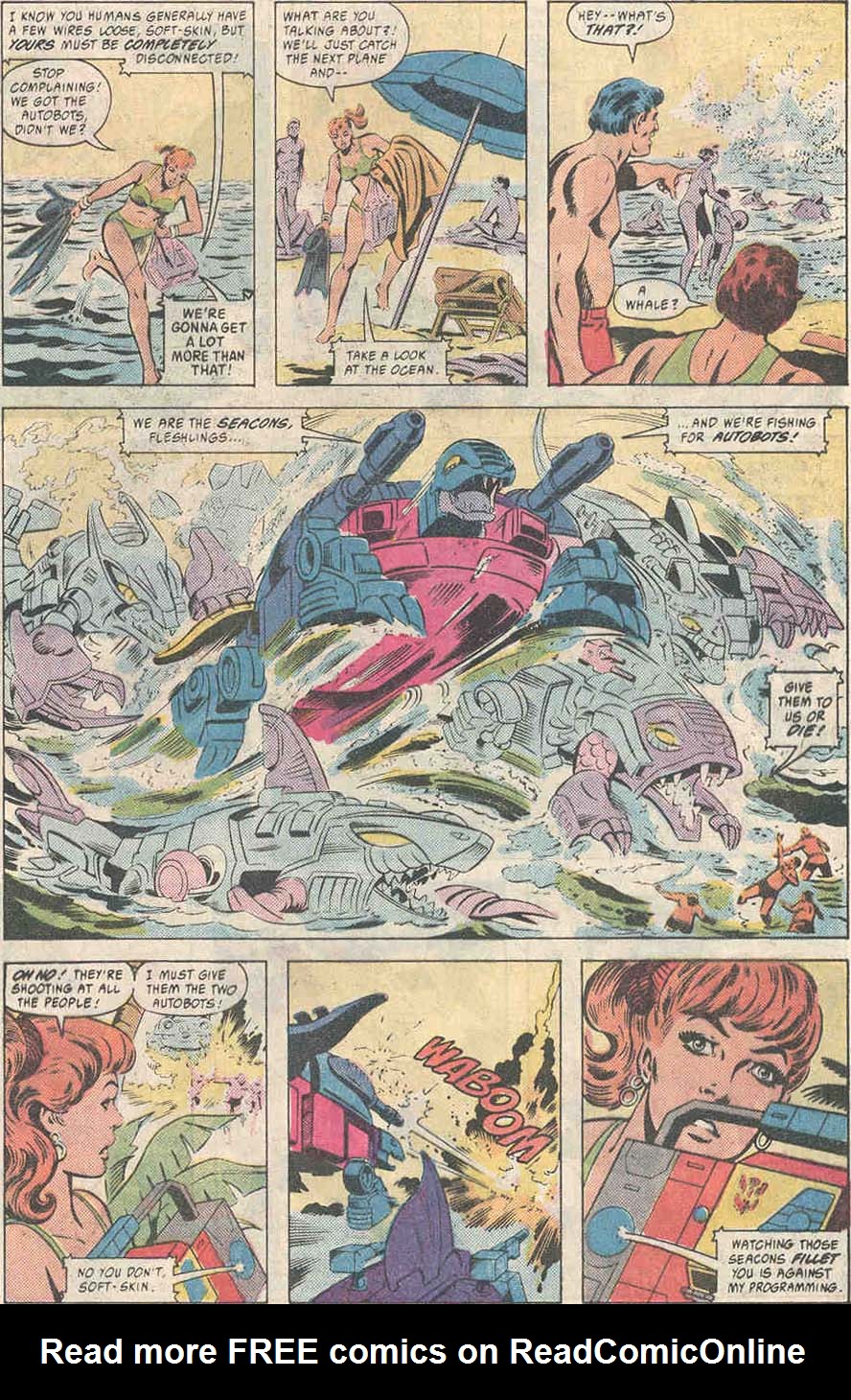 Read online The Transformers (1984) comic -  Issue #47 - 18
