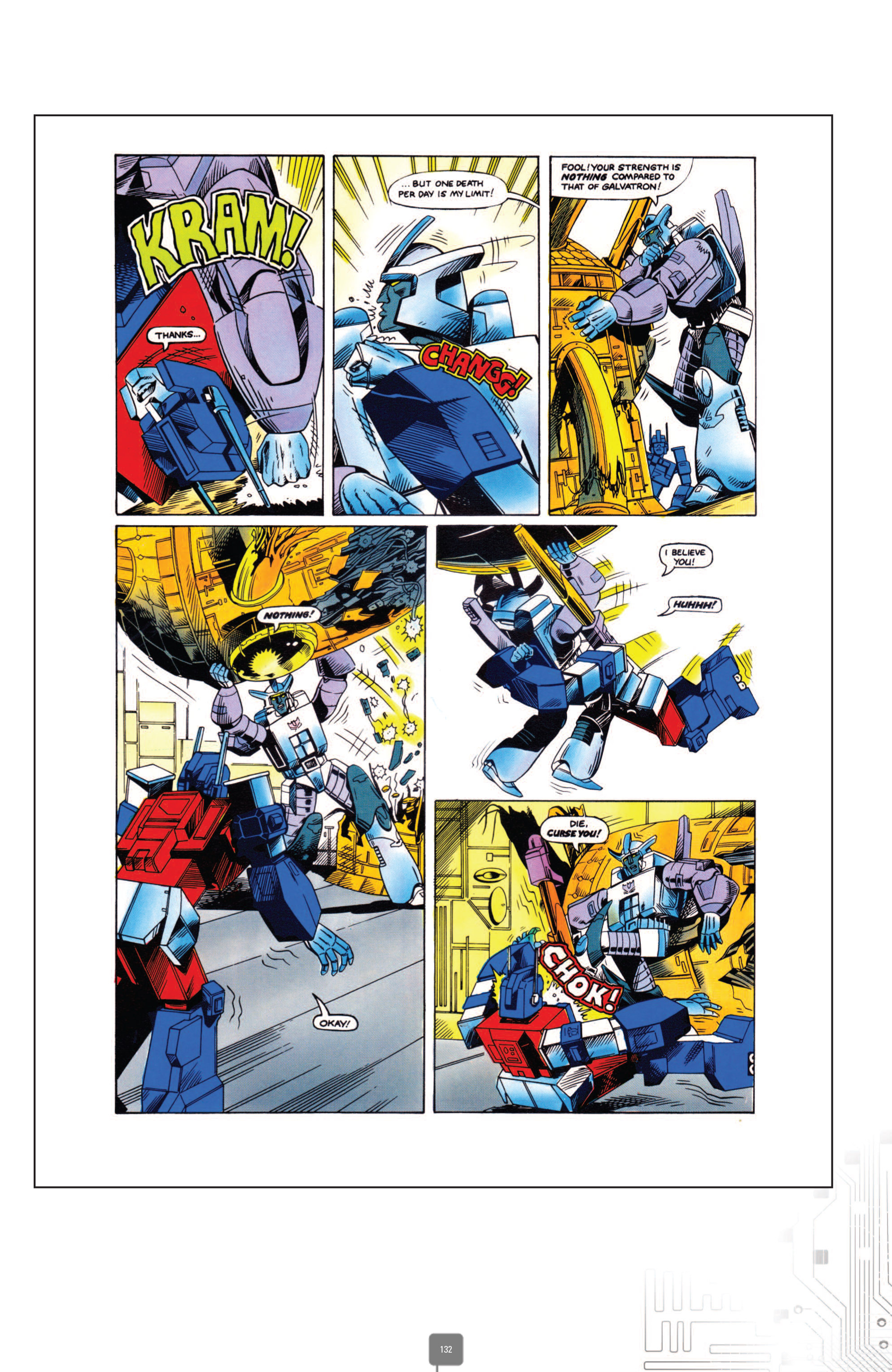 Read online The Transformers Classics UK comic -  Issue # TPB 4 - 132