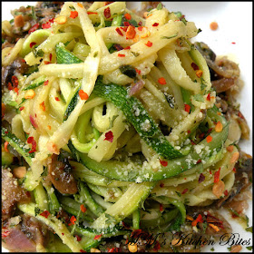 Zucchini Noodle Salad mmskitchenbites