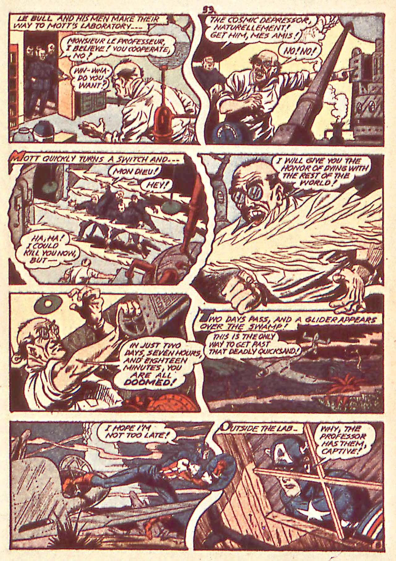 Read online Captain America Comics comic -  Issue #17 - 55