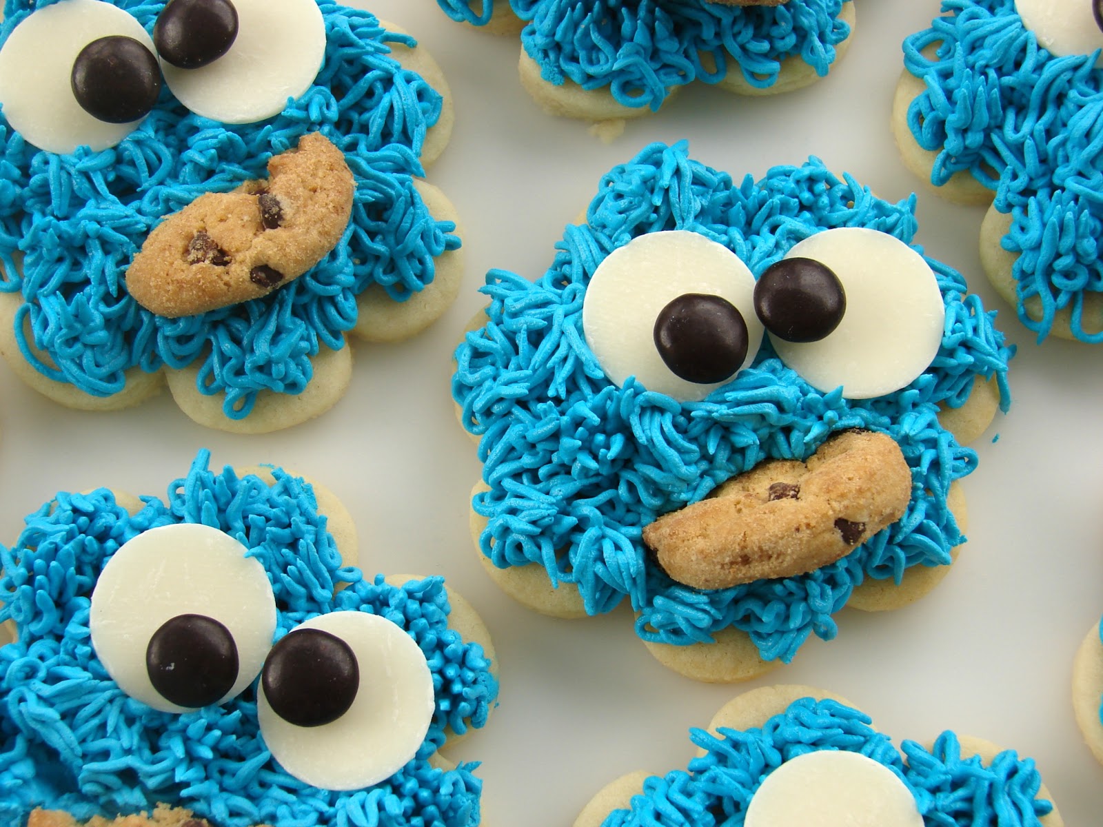 Cookie Monster Cookie Ideas
