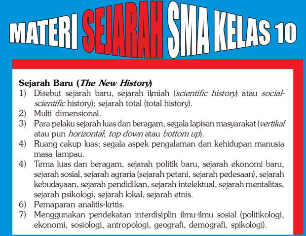 Materi Sejarah Peminatan Kelas 10 Bab 1 - Guru Paud