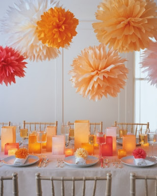 Wedding Stuff Ideas: Orange Wedding Decorations