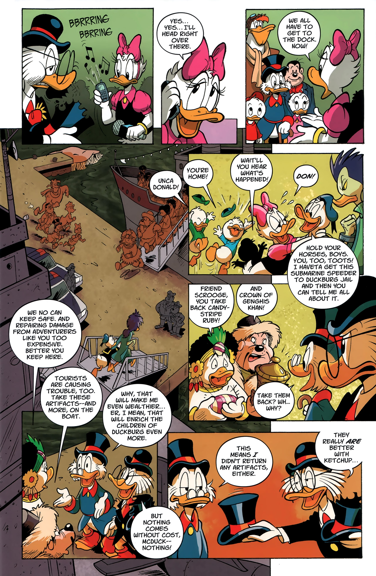 Read online DuckTales comic -  Issue #4 - 21