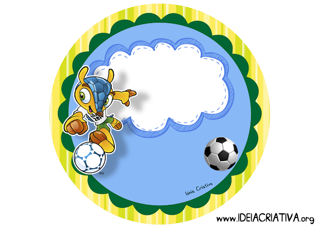 Placa de Porta Tema Copa do Mundo 2014