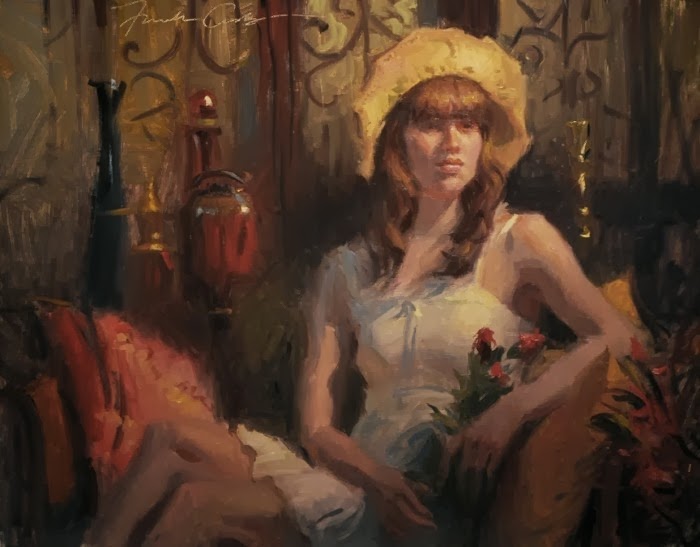 Художник-портретист. Frank Ordaz