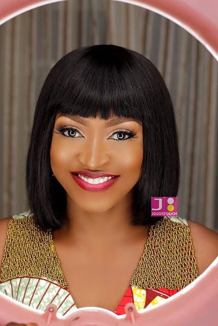Stunning new makeup photos of Kate Henshaw 