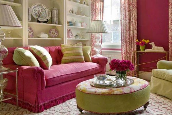 Decorating with Pink Seat