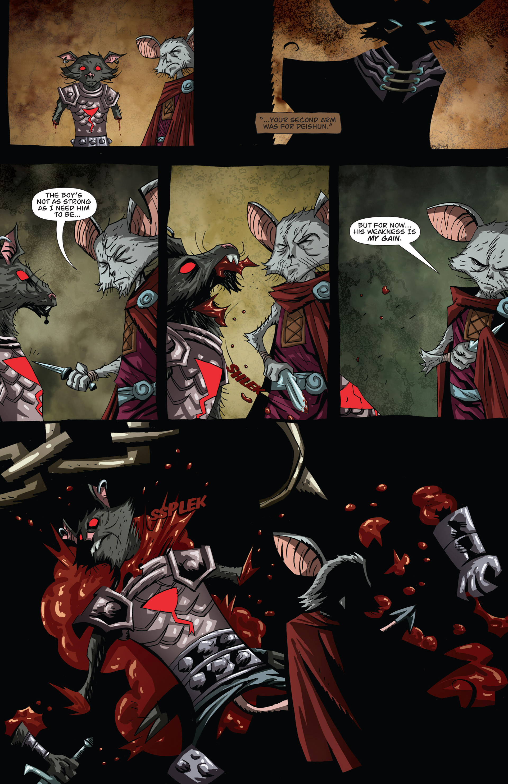 The Mice Templar Volume 4: Legend issue 7 - Page 20