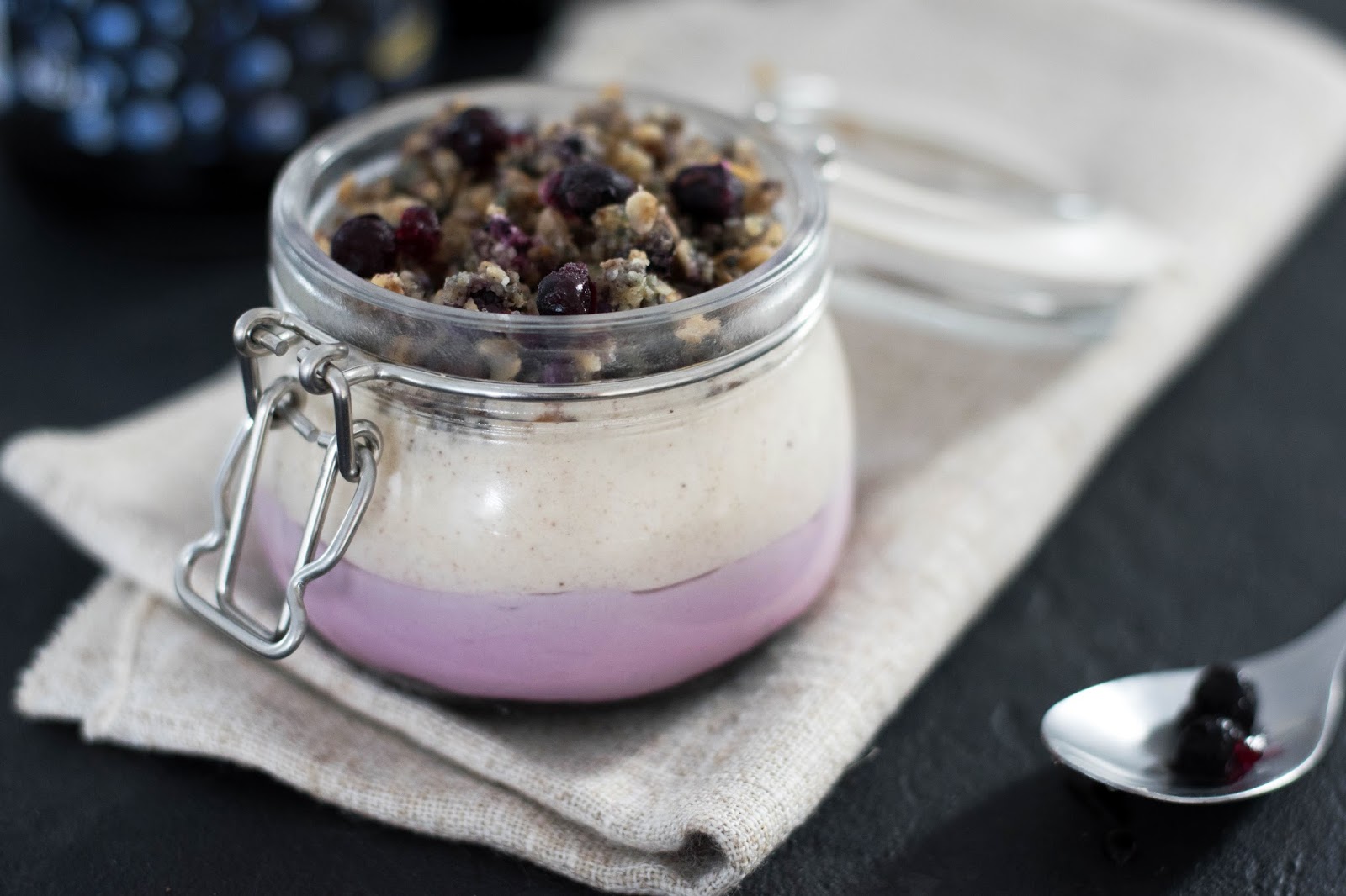 recette Verrines myrtille
