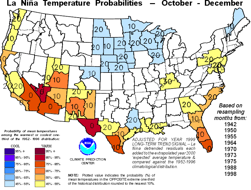 The Original Weather Blog: La Nina &quot;Part II&quot; - and What it Means for Fall and Winter 2011-2012...