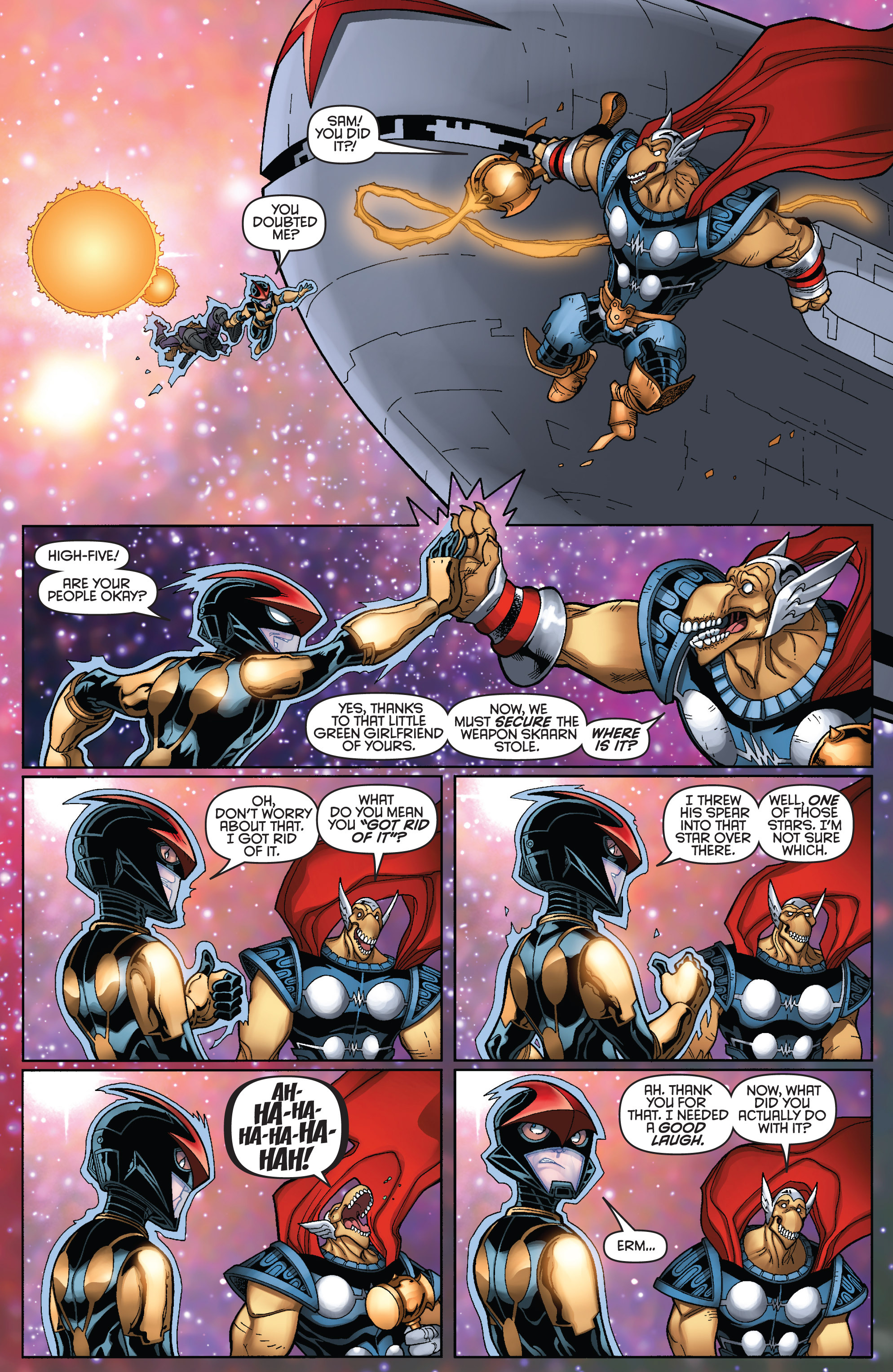 Read online Nova (2013) comic -  Issue #16 - 11