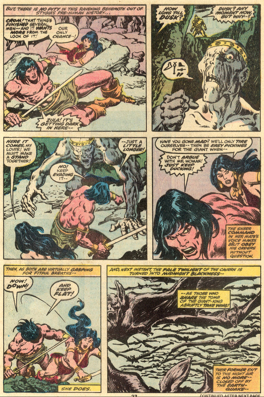 Read online Conan the Barbarian (1970) comic -  Issue #90 - 17