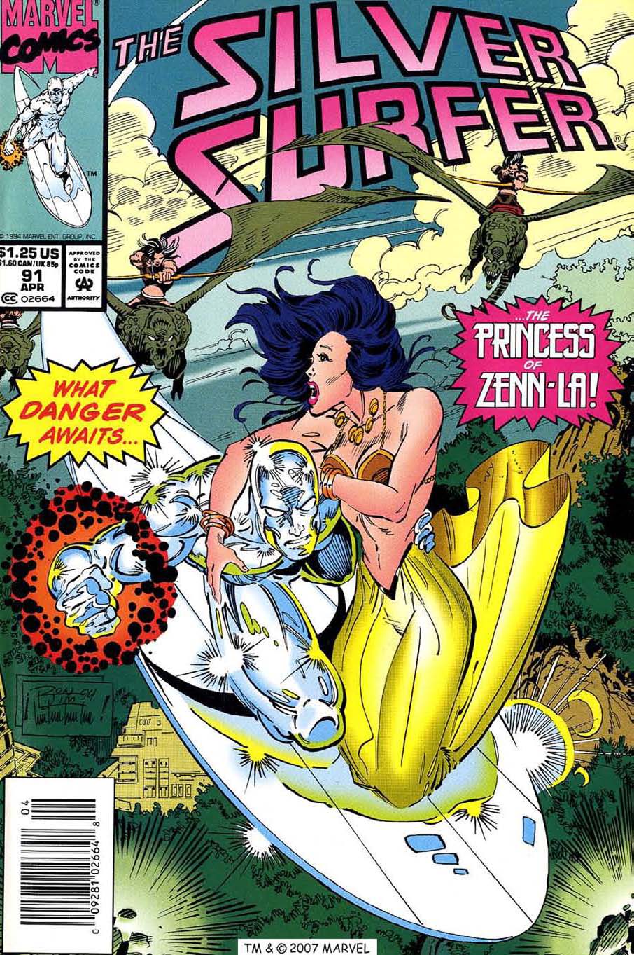 Read online Silver Surfer (1987) comic -  Issue #91 - 1