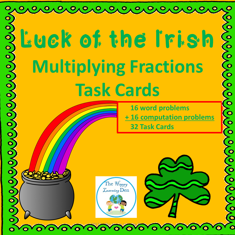 The Happy Learning Den: St Patrick's Day Math Activities for Upper ...