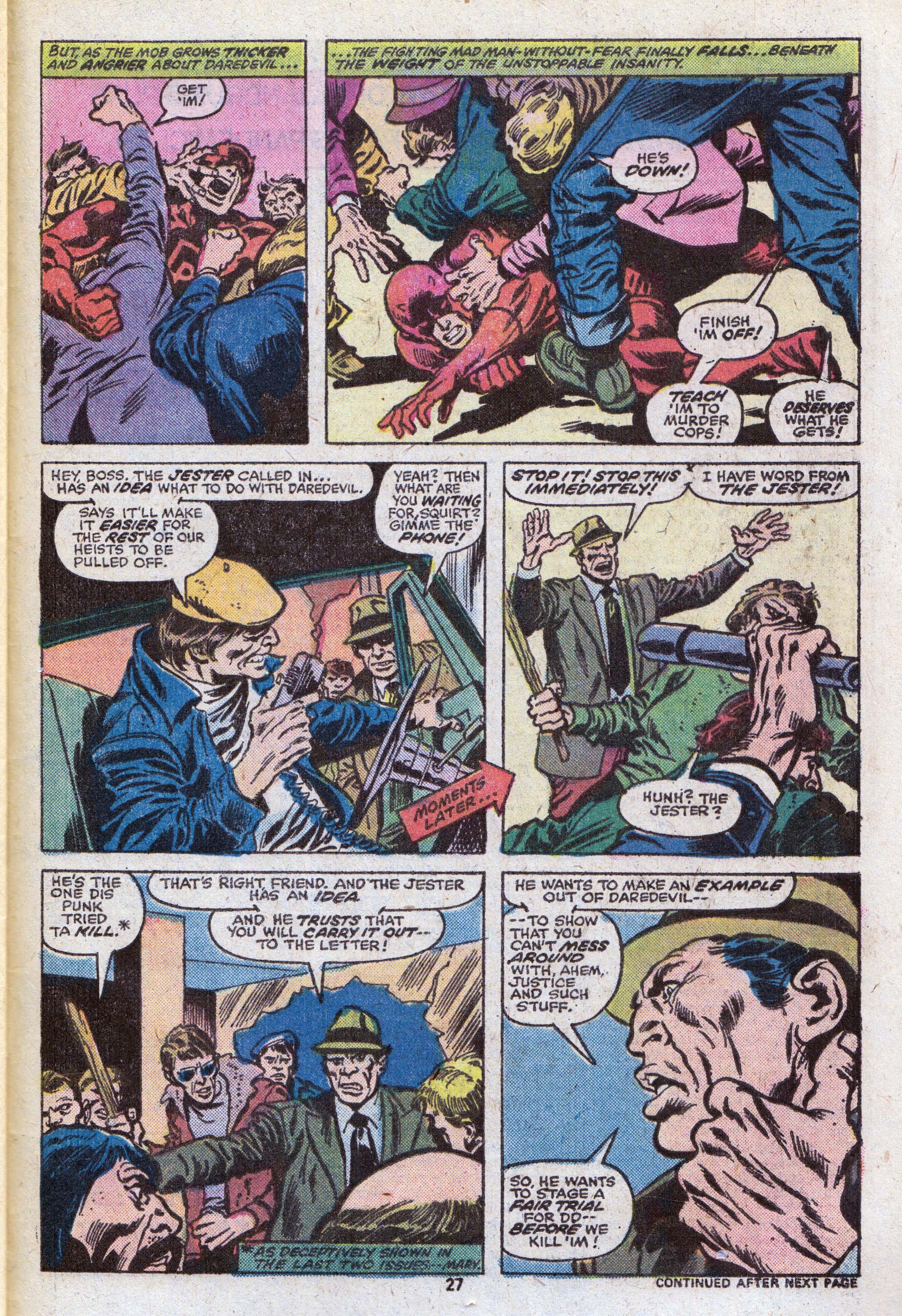 Read online Daredevil (1964) comic -  Issue #136 - 29