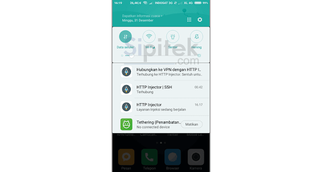 Cara Tethering HTTP Injector Cara Tethering HTTP Injector
