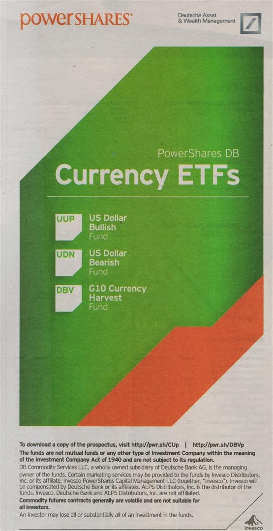 Powershares Currency ETF Ad by Invesco