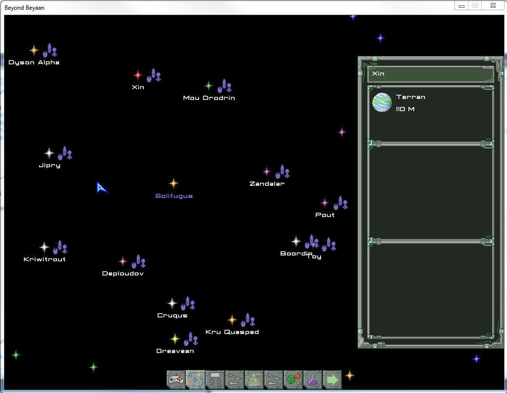 Beyond Beyaan: Start of Planet UI and Renaming