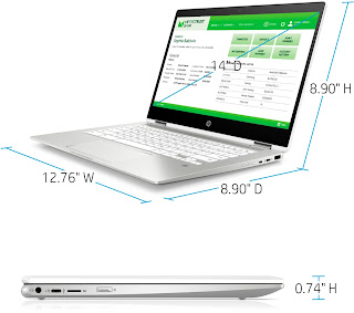 HP Chromebook x360 2-in-1 14b-ca0013dx