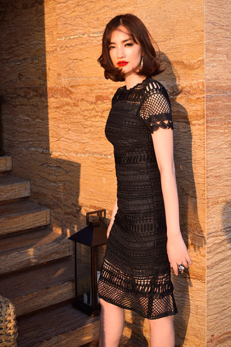 Truc Diem mach nu cong so cach mac goi cam ma thanh lich - Anh 11