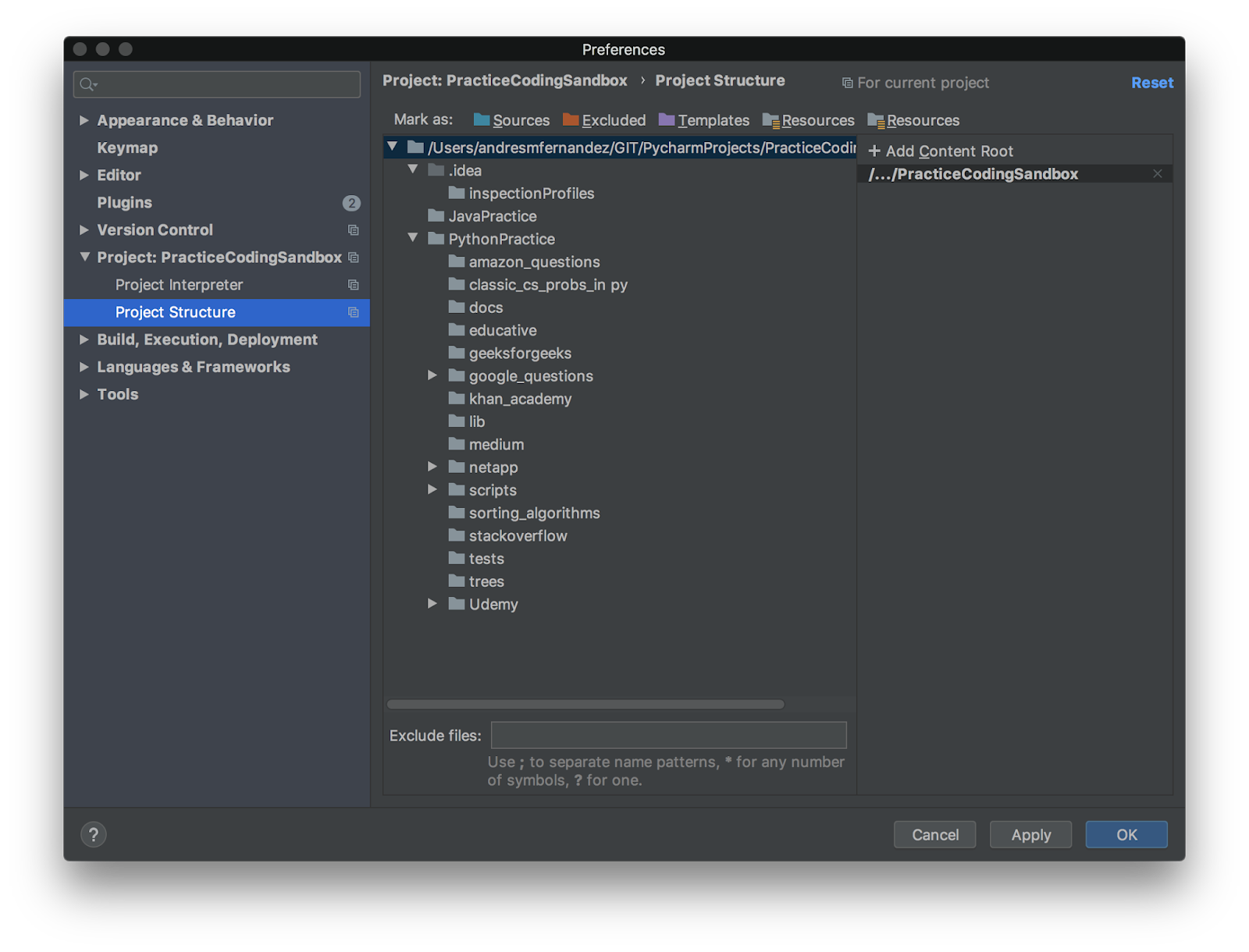 Boulder Flatiron Blog Pycharm IDE. How to fix missing source