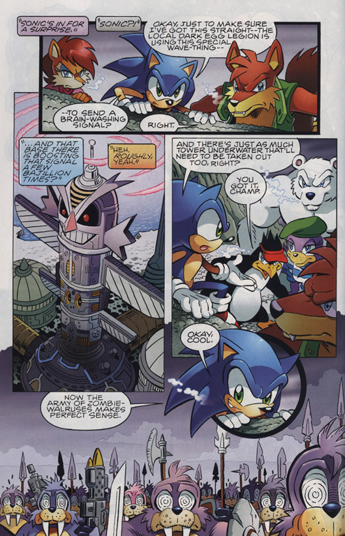 Read online Sonic The Hedgehog comic -  Issue #216 - 5