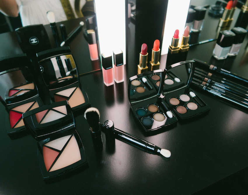 chanel make up set