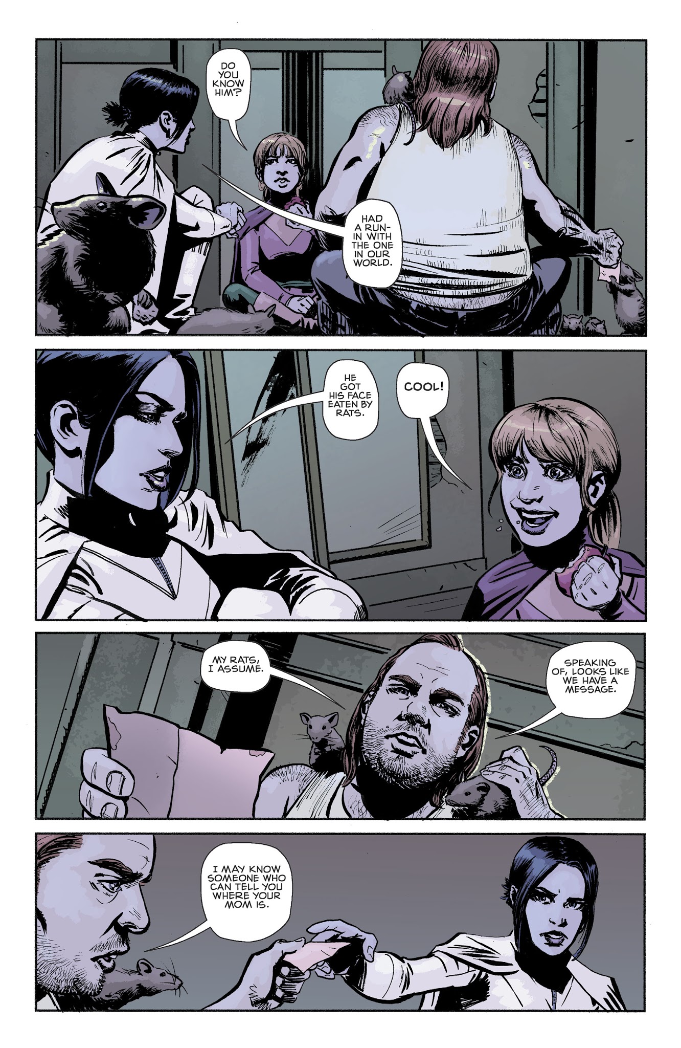 Read online Mother Panic: Gotham A.D. comic -  Issue #1 - 17